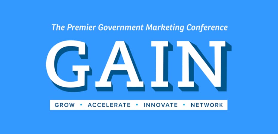 GAIN, the premiere government marketing conference