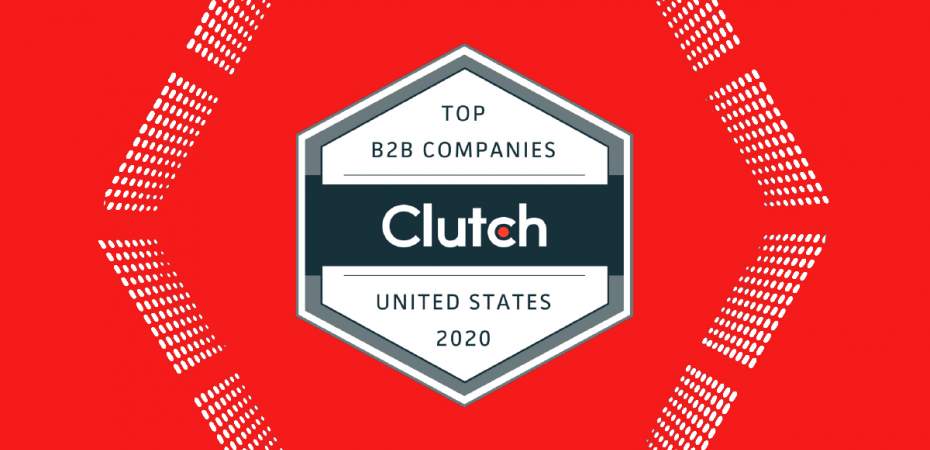 Clutch, top B2B companies in US 2020